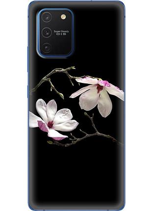 Чохол силіконовий з картинкою на samsung galaxy s10 lite (g770) (квітка, манголія)