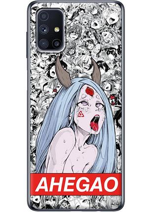 Чехол силиконовый с картинкой на samsung galaxy m51 (m515) (аниме, anime)
