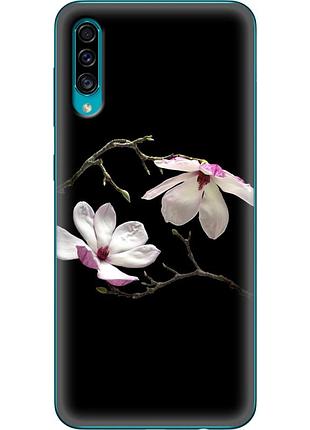 Чехол силиконовый с картинкой на samsung galaxy a30s (a307) (цветок, монголия)