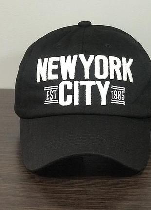 Кепка, бейсболка new york чёрная 057