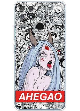 Чехол силиконовый с картинкой на realme narzo 50a (аниме, anime)