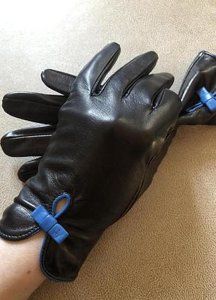 Перчатки женские без подкладки 7.5"/20 см