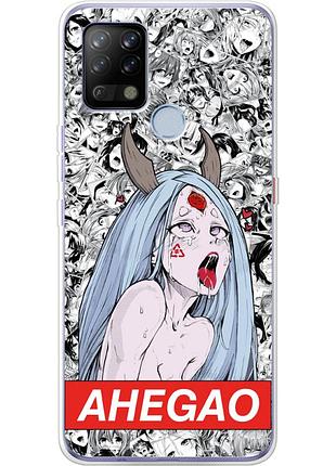 Чохол силіконовий з картинкою на tecno pova (аніме, anime)