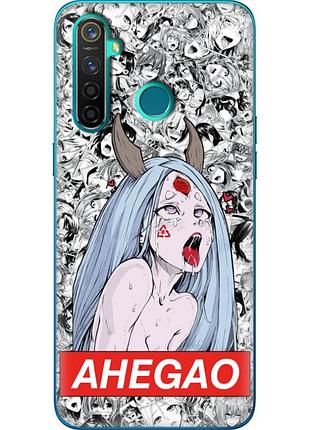 Чехол силиконовый с картинкой на realme 5 pro (аниме, anime)