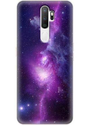 Чохол силіконовий з картинкою на oppo a5 2020 (космос)