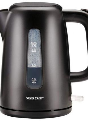 Электрочайник silver crest swkk 2200 a1 1.7 л германия black