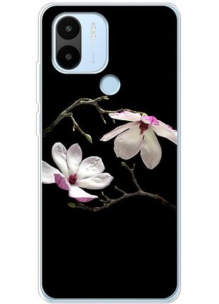 Чохол силіконовий з картинкою на xiaomi redmi a1 plus (квітка, манголія)