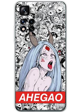 Чохол силіконовий з картинкою на xiaomi redmi note 11 pro plus 5g (аніме, anime)