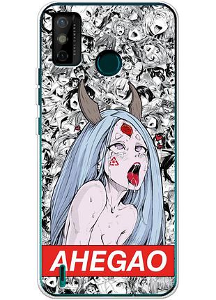 Чехол силиконовый с картинкой на tecno spark 6 go (аниме, anime)