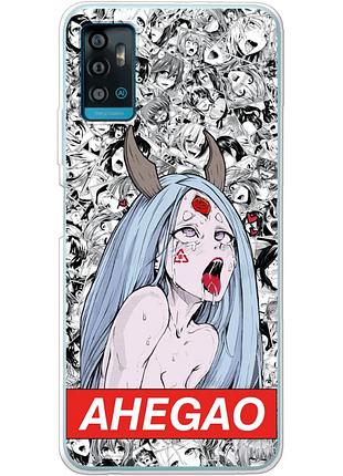 Чехол силиконовый с картинкой на zte blade a71 (аниме, anime)