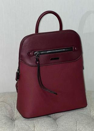 Рюкзак david jones 6110-3 бордовий