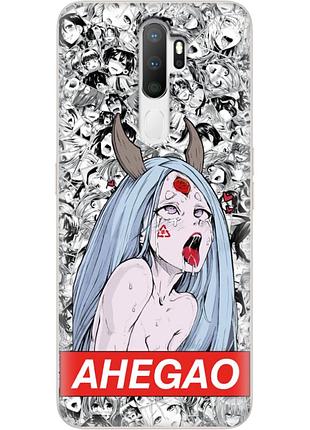 Чехол силиконовый с картинкой на oppo a5 2020 (аниме, anime)