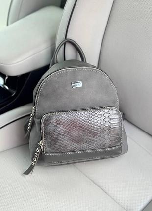 Рюкзак david jones 3552 серый