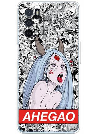 Чохол силіконовий з картинкою на oppo a16s (аніме, anime)