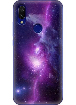 Чехол силиконовый с картинкой на xiaomi redmi 7 (космос)