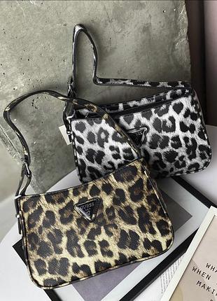 Женская сумка guess леопард, сумка гесс, сумка через плечо, cross body, леопардовая сумка, кросс боди