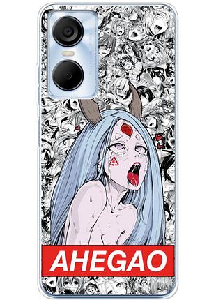 Чехол силиконовый с картинкой на tecno pop 6 pro (аниме, anime)