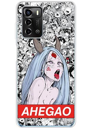 Чехол силиконовый с картинкой на zte blade a72 (аниме, anime)