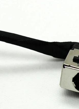 Разъем питания для ноутбука lenovo b460 b465 b560 b565 y460 y560 - 50.4jw07.011 - с кабелем, шлейф, гнездо