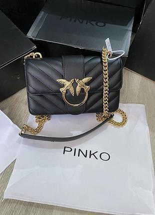 Жіноча сумка pinko пінко крос боді mini біла, жіночі сумки, стильні сумки, cross body