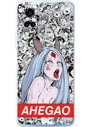 Чехол силиконовый с картинкой на vivo y31 (аниме, anime)
