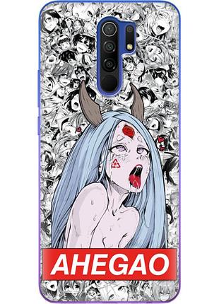 Чехол силиконовый с картинкой на xiaomi redmi 9 (аниме, anime)