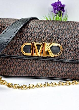 Женская сумка michael kors, сумка майкл корс в расцветках, сумка на плечо, брендовые сумки, кросс-боди темно-коричневый