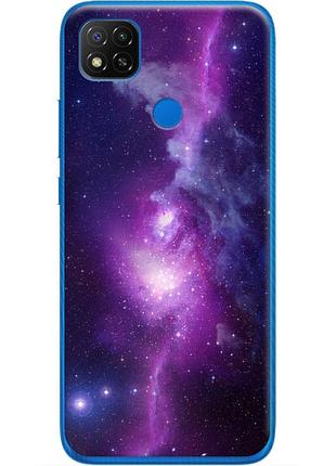 Чехол силиконовый с картинкой на xiaomi redmi 9c (космос)