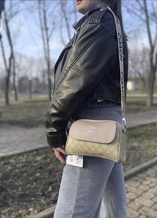 Женская сумка coach в расцветках, сумка коач, брендовая сумка, сумка на плечо, сумка через плечо