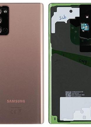 Задняя крышка samsung n980 galaxy note 20, bronze, оригинал