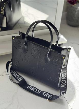Женская сумка michael kors, сумка майкл корс, брендовая сумка, модная сумка, офисная сумка, шопер, шоппер черный