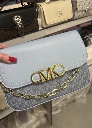 Женская сумка michael kors, сумка майкл корс, кросс боди, сумка через плечо голубой