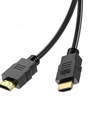 Кабель hdmi xo gb004 4k 60hz audio 1.5m (black)