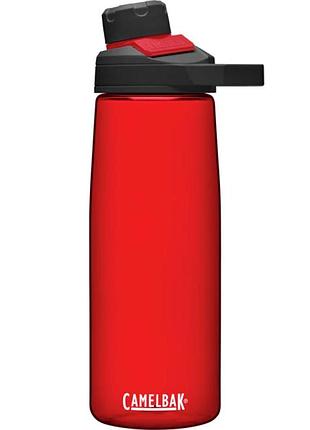 Спортивна фляга з магнітною кришкою camelbak tritan renew chute mag 0.75l (колір cardinal)