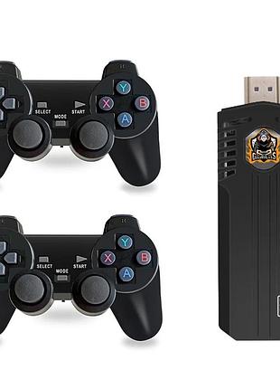 Игровая консоль game box 8k x8 m98 smart tv stick 64gb тв приставка геймстик + 20000 встроенных игр