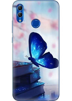 Чохол силіконовий з картинкою на huawei honor 10 lite (метелик)