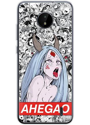 Чохол силіконовий з картинкою на nokia c10 (аніме, anime)