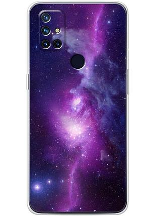 Чохол силіконовий з картинкою на oneplus nord n10 (космос)
