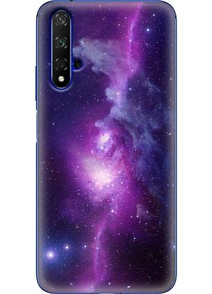 Чохол силіконовий з картинкою на huawei honor 20 (космос)