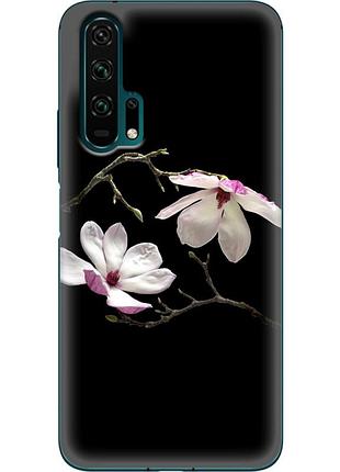 Чехол силиконовый с картинкой на huawei honor 20 pro (цветок, монголия)