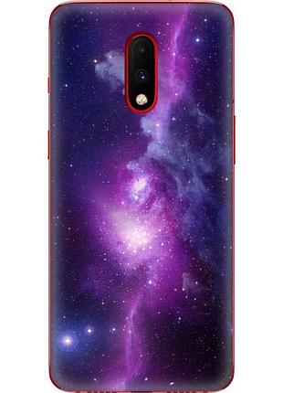 Чохол силіконовий з картинкою на oneplus 7 (космос)