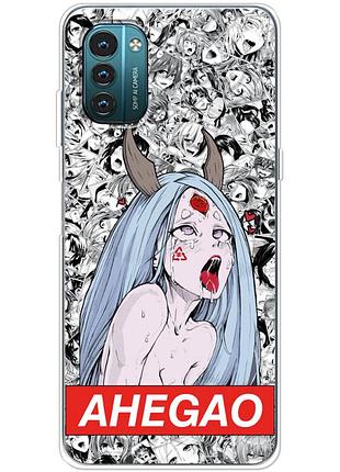 Чехол силиконовый с картинкой на nokia g11 (аниме, anime)