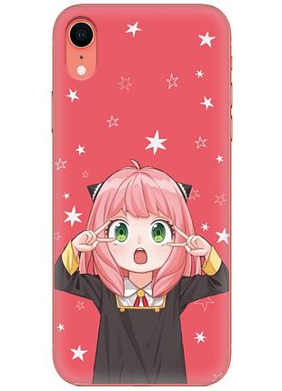 Чехол силиконовый с картинкой на iphone xr (аниме, anime)