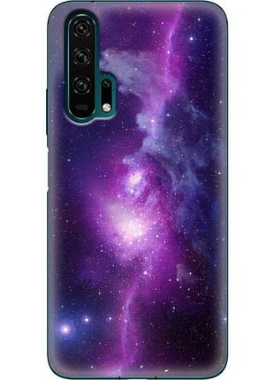 Чехол силиконовый с картинкой на huawei honor 20 pro (космос)