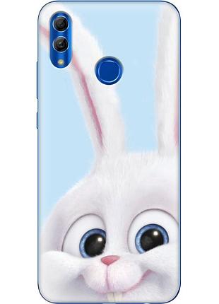 Чохол силіконовий з картинкою на huawei honor 10 lite (кролик сніжок)