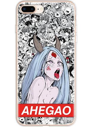 Чехол силиконовый с картинкой на iphone 8 plus (аниме, anime)