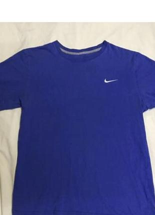 Nike 💙чоловічий одяг / синя футболка 💛38/м/46