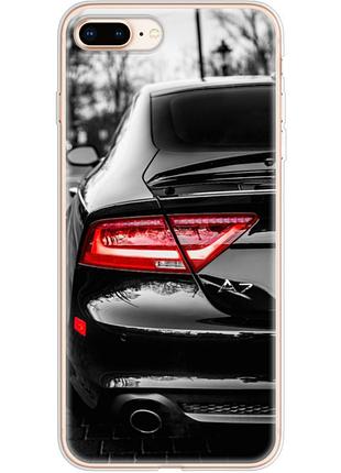 Чохол силіконовий з картинкою на iphone 8 plus (машина, audi a7)