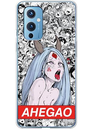 Чехол силиконовый с картинкой на oneplus 9 (аниме, anime)