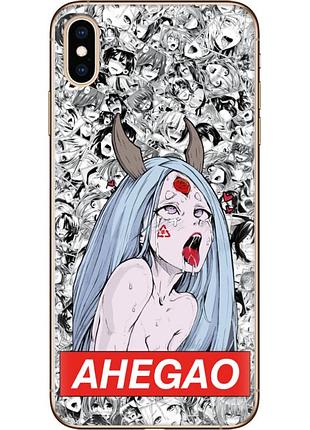 Чехол силиконовый с картинкой на iphone xs max (аниме, anime)